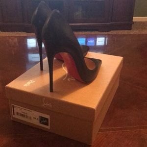 37.5 So Kate 120 Nappa Shiny Black. Worn once